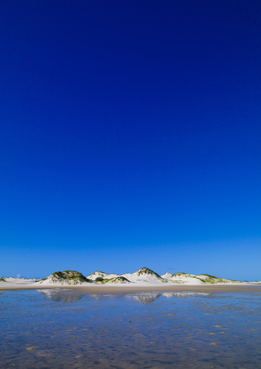 Sand Dune In Bazaruto National Park, Vilanculos, Inhambane Province, Mozambique