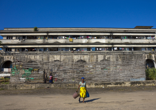 Grande Hotel Slum, Beira, Sofala Province, Mozambique