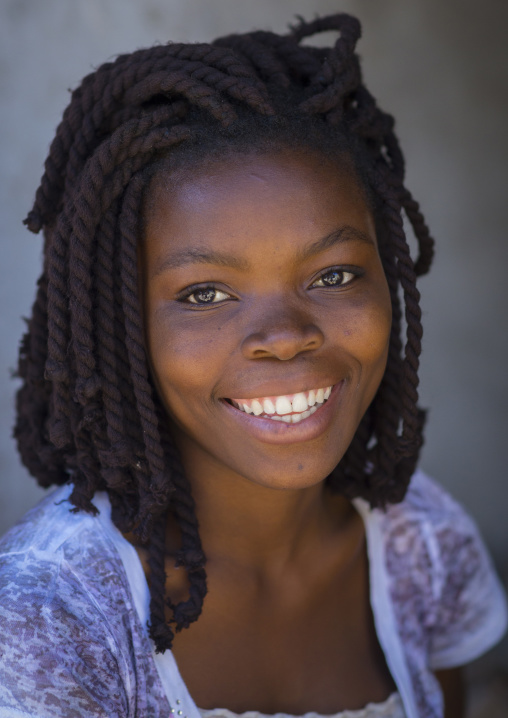 Beautiful Young Woman, Island Of Mozambique, Nampula Province, Mozambique