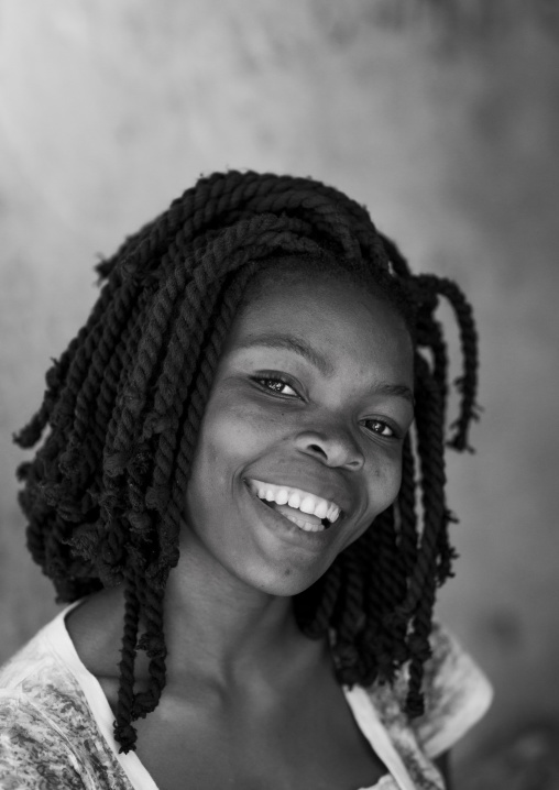Beautiful Young Woman, Island Of Mozambique, Nampula Province, Mozambique