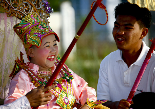 Novice Ceremony In Inle Lake, Myanmar