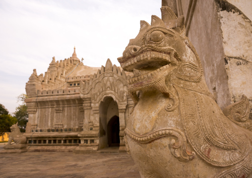 Dragon Statue In Ananda Paya, Bagan, Myanmar