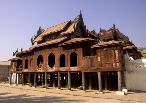 Shwe Yan Pyay Monastery, Inle Lake, Myanmar