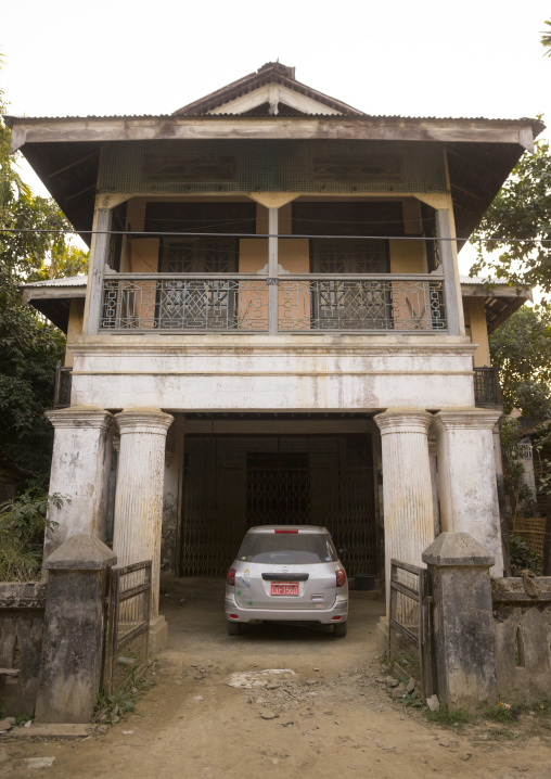 Old Colonial House, Thandwe, Myanmar