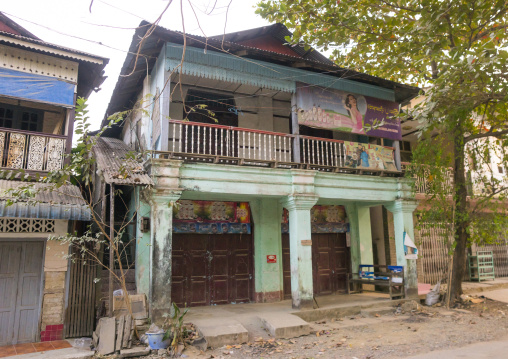 Old Colonial House, Thandwe, Myanmar