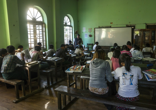 Monastery School, Sittwe, Myanmar
