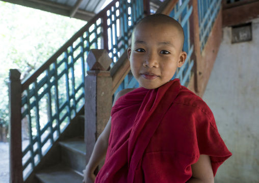 Young Novice, Mrauk U, Myanmar