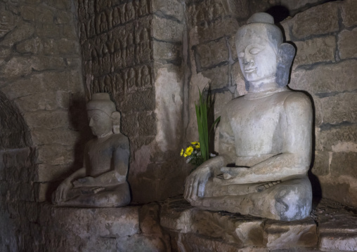 Buddha Statue In Kothaung Temple, Mrauk U, Myanmar