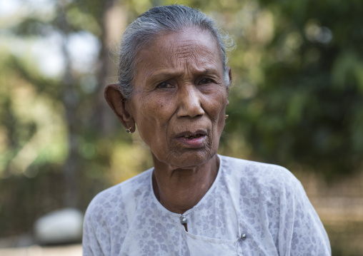 Rohingya Old Woman, Thandwe, Myanmar