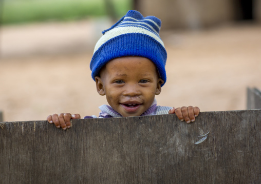 Bushman Child Boy, Tsumkwe, Namibia