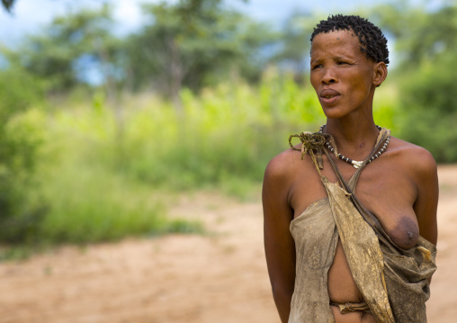 Bushman Woman, Tsumkwe, Namibia