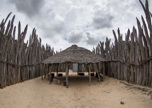 Inside The Palace Of The  Queen Of The Okwanyama, Omhedi, Namibia