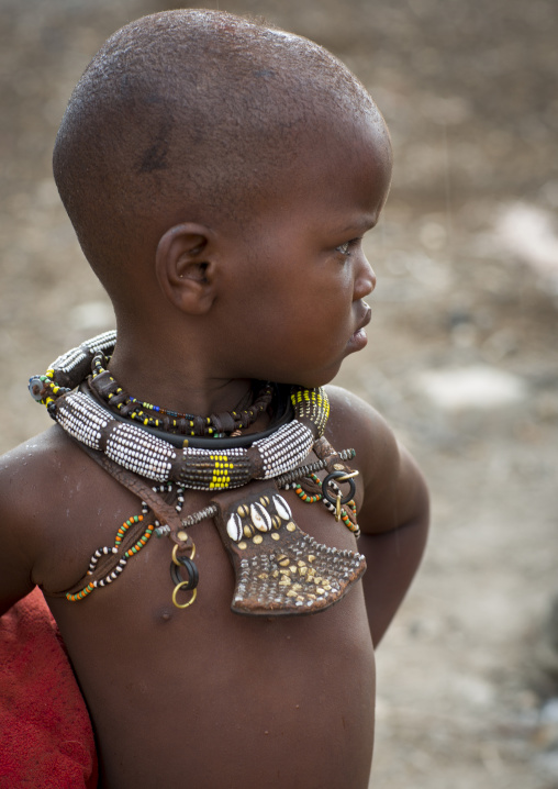 Himba Child, Epupa, Namibia