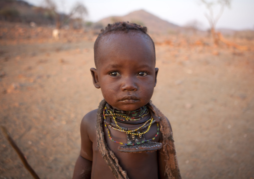 Himba Kid, Okapale Area, Namibia