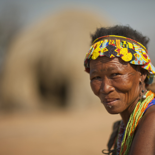 Old San Woman, Namibia