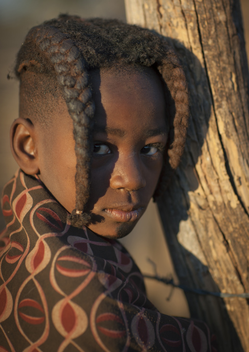 Himba Girl, Karihona Village, Ruacana Area, Namibia