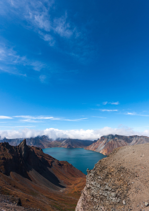 Mount Paektu and its crater lake, Ryanggang Province, Mount Paektu, North Korea