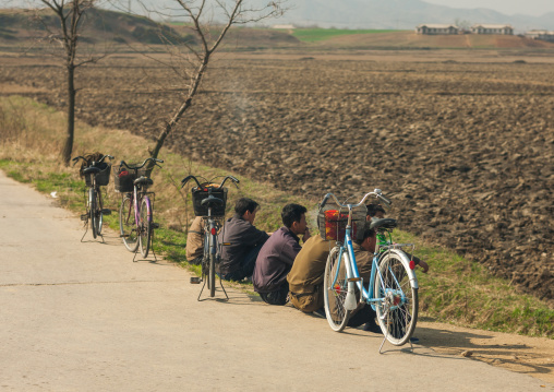 Daily life in the countryside, Kangwon Province, Wonsan, North Korea