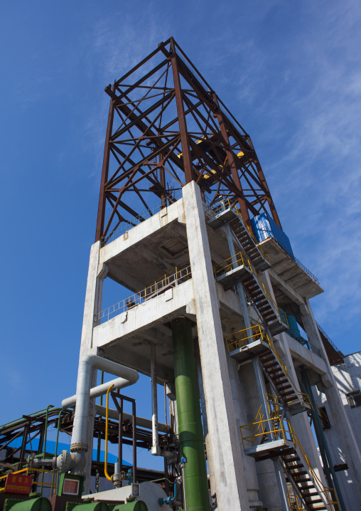 Hungnam nitrogen fertilizer plant, South Hamgyong Province, Hamhung, North Korea