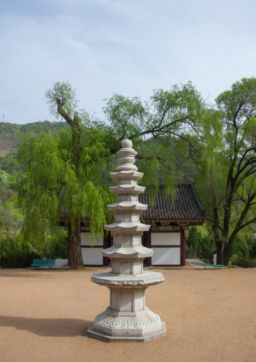Kwangbop temple pagoda, Pyongan Province, Pyongyang, North Korea