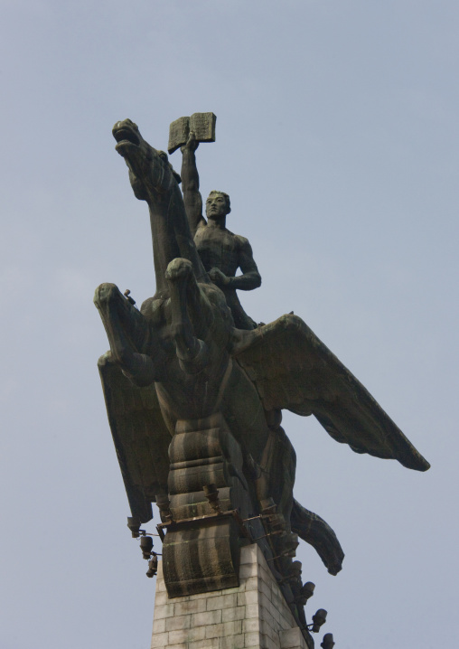 Chollima horse statue, Pyongan Province, Pyongyang, North Korea