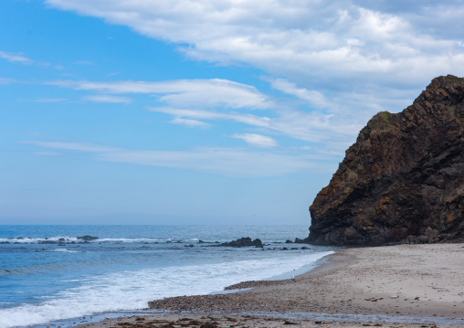 Beach along the coast, North Hamgyong Province, Jung Pyong Ri, North Korea