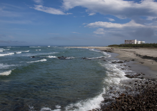 Beach along the coast, North Hamgyong Province, Jung Pyong Ri, North Korea