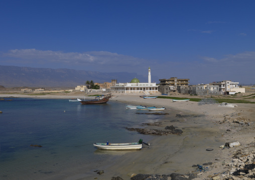 Several Ships In Mirbat Port, Oman