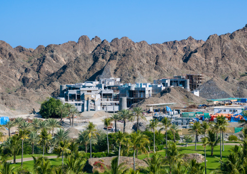 Spa under construction in al bustan palace hotel, Governorate of Muscat, Muscat, Oman