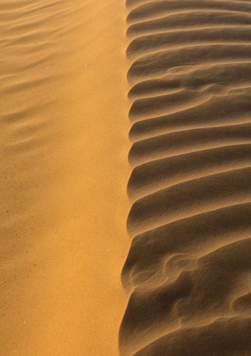 Sand dune sin rub al khali desert, Dhofar Governorate, Rub al Khali, Oman
