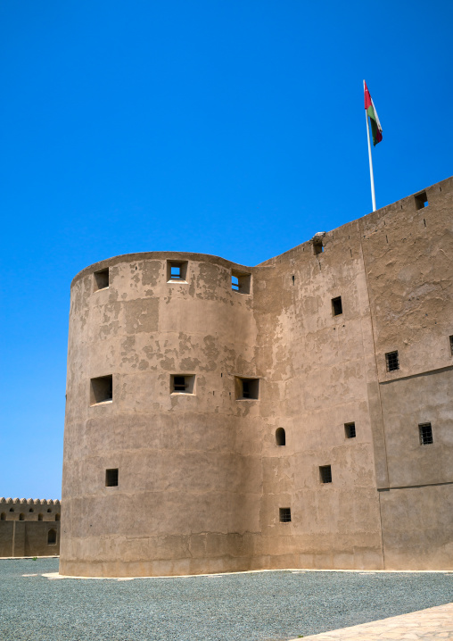 Jabrin castle tower, Ad Dakhiliyah Region, Jabreen, Oman