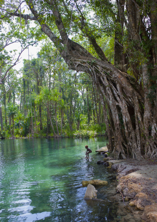 Green water river, New Ireland Province, Laraibina, Papua New Guinea