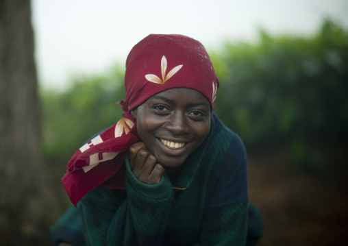 Cute rwandan girl, Nyungwe Forest National Park, Gisakura, Rwanda