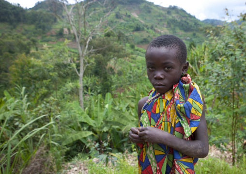 Batwa tribe boy, Western Province, Cyamudongo, Rwanda