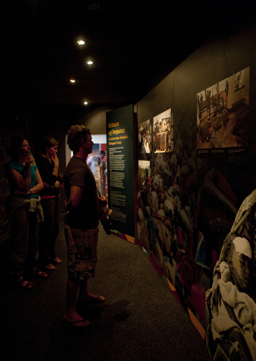 Pictures of dead people in gisozi genocide memorial site, Kigali Province, Kigali, Rwanda