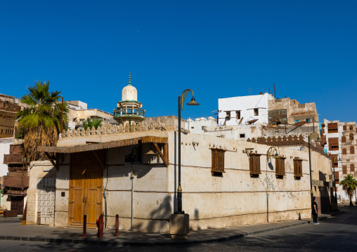 Old house in al-Balad quarter, Mecca province, Jeddah, Saudi Arabia