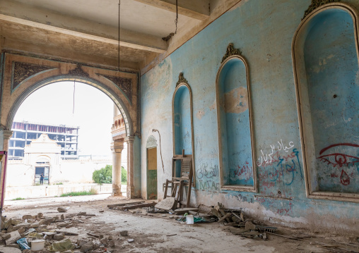 Inside Abdullah al-Suleiman palace, Mecca province, Taïf, Saudi Arabia
