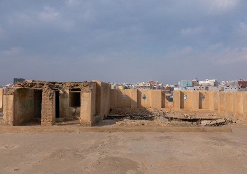 Abandoned Abdullah al-Suleiman palace, Mecca province, Taïf, Saudi Arabia