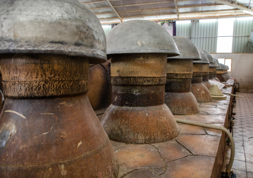 Distillery in rose farm and factory, Mecca province, Taïf, Saudi Arabia