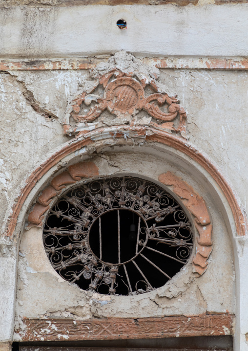 Ventilation over a door in a traditional house in al-Balad quarter, Mecca province, Jeddah, Saudi Arabia