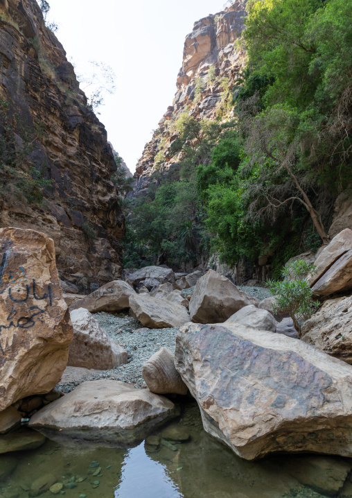 Wadi Lajab, Jizan Province, Jebel Qahar, Saudi Arabia