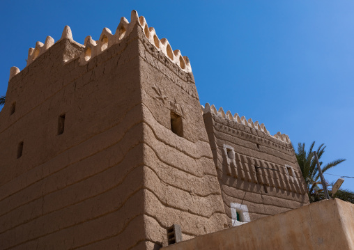 Traditional old mud house, Najran Province, Najran, Saudi Arabia