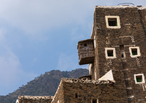 Rijal Almaa heritage village, Asir province, Rijal Alma, Saudi Arabia