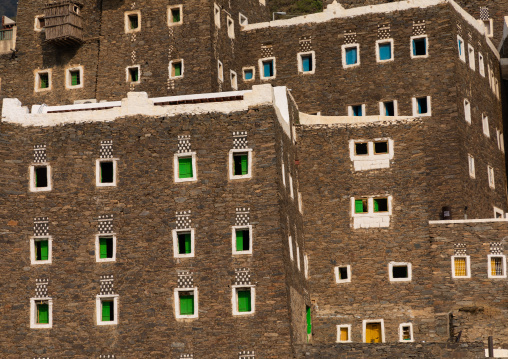 Rijal Almaa heritage village, Asir province, Rijal Alma, Saudi Arabia