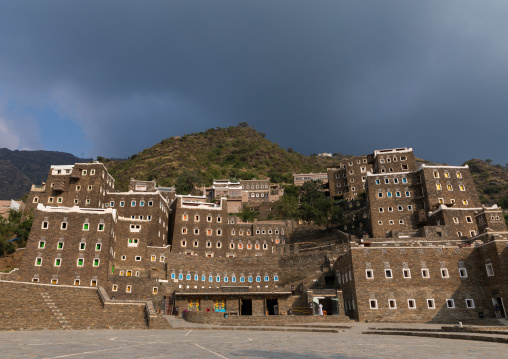 Rijal Almaa heritage village, Asir province, Rijal Alma, Saudi Arabia