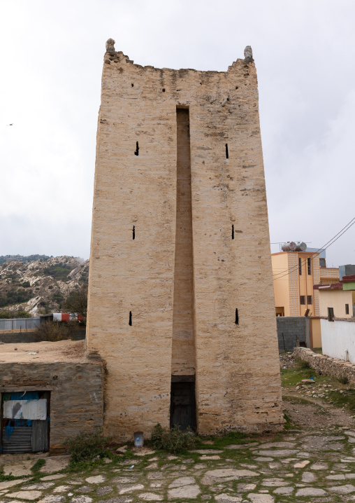 Fortified stone houses, Asir province, Tanomah, Saudi Arabia