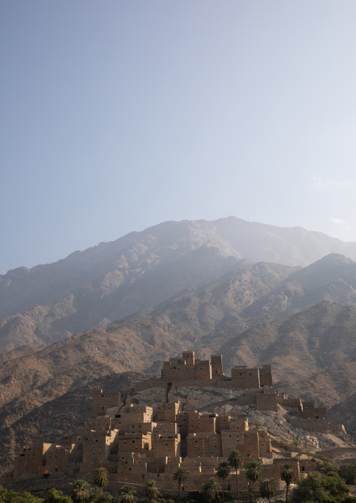 Dhee Ayn marble village, Al-Bahah region, Al Mukhwah, Saudi Arabia