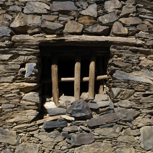 Multi-storey houses made of stones, Rijal Almaa Province, Rijal Alma, Saudi Arabia