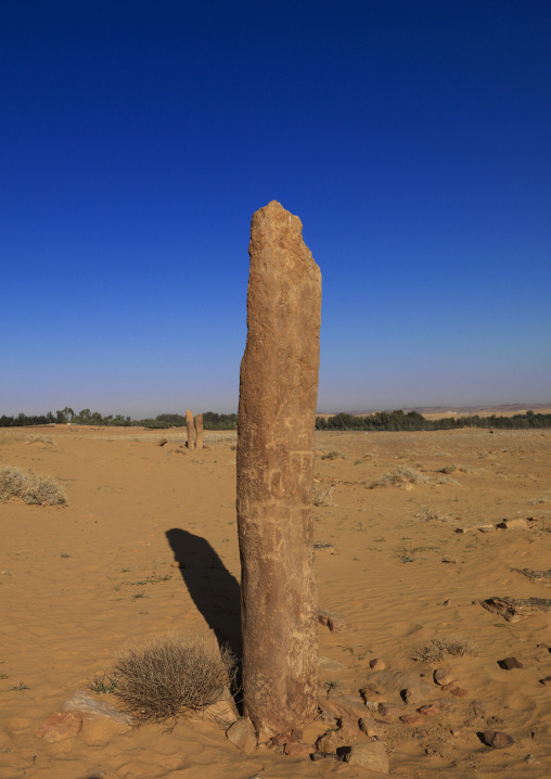 Al-rajajil standing stones, Al-Jawf Province, Qarah, Saudi Arabia