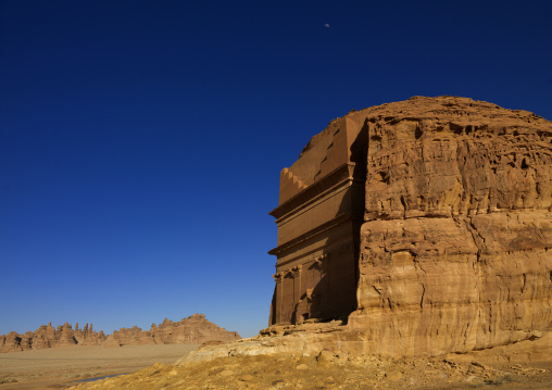 Qasr al-Farid tomb of Lihyan son of Kuza in Madain Saleh, Al Madinah Province, Alula, Saudi Arabia